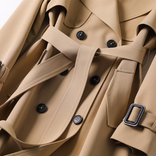 Dames Trenchcoat met Klassiek Ontwerp