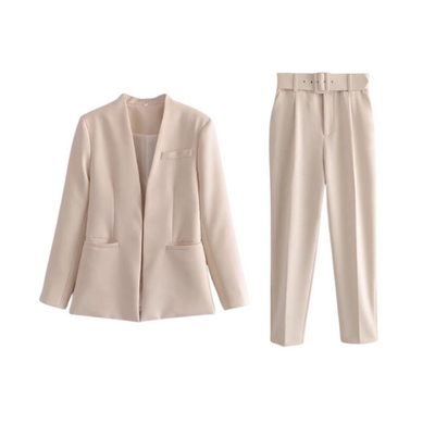 Hills - Blazerset Jas & Broek met Riem
