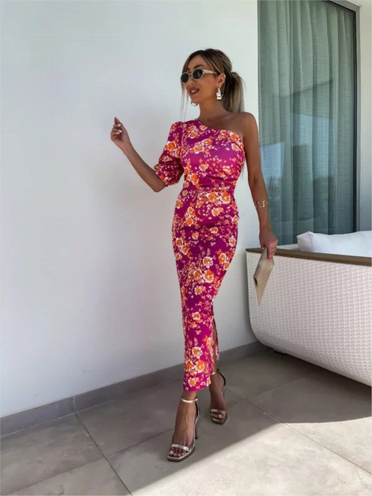 Evy - Damesjurk met bloemenprint