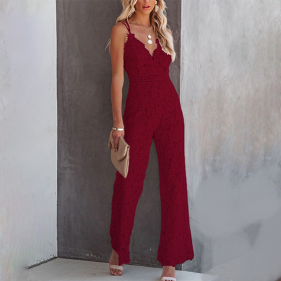 Bo - Elegante Sexy Kanten Jumpsuit