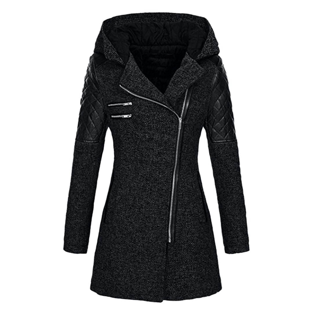 Lange Damesjas met Capuchon - Edelyn