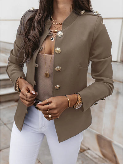Polina - elegante knoopjesblazer