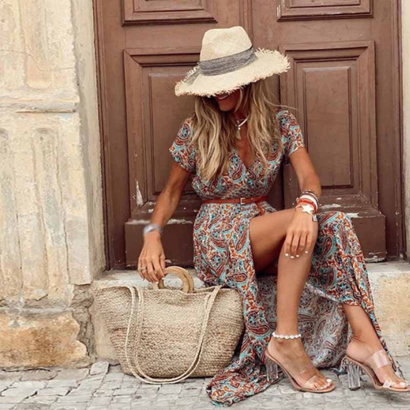 Merel Boho Jurk | Elegante Boho Chic Damesjurk