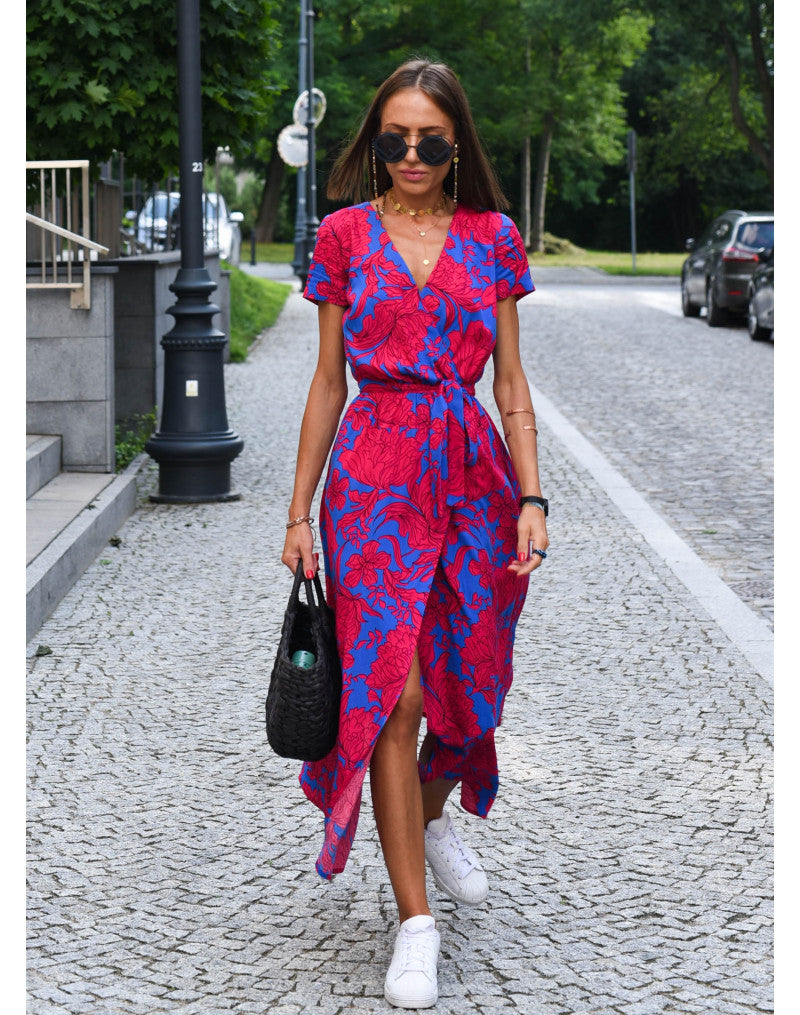 Sylvia | Elegante zomerjurk met V-hals