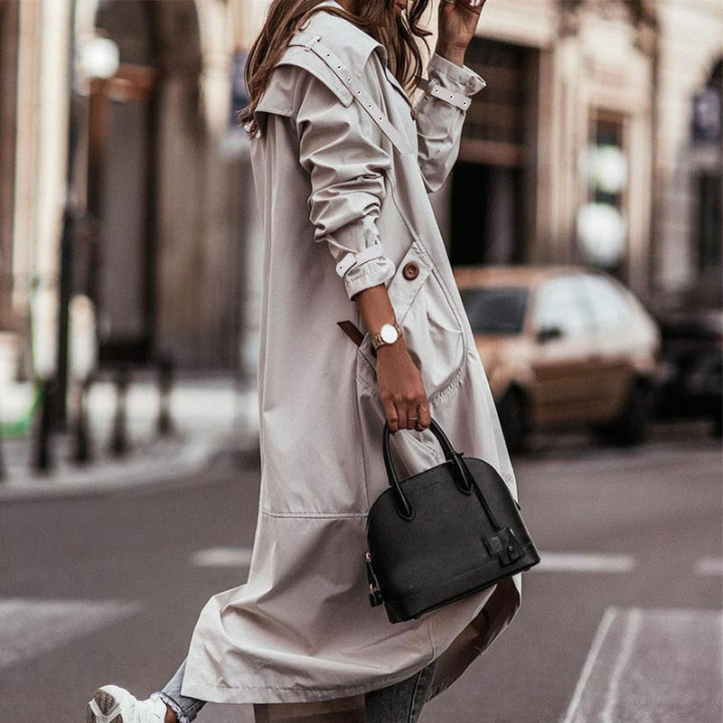 Marant Trenchcoat | Comfortabele trendy lange jas voor het najaar