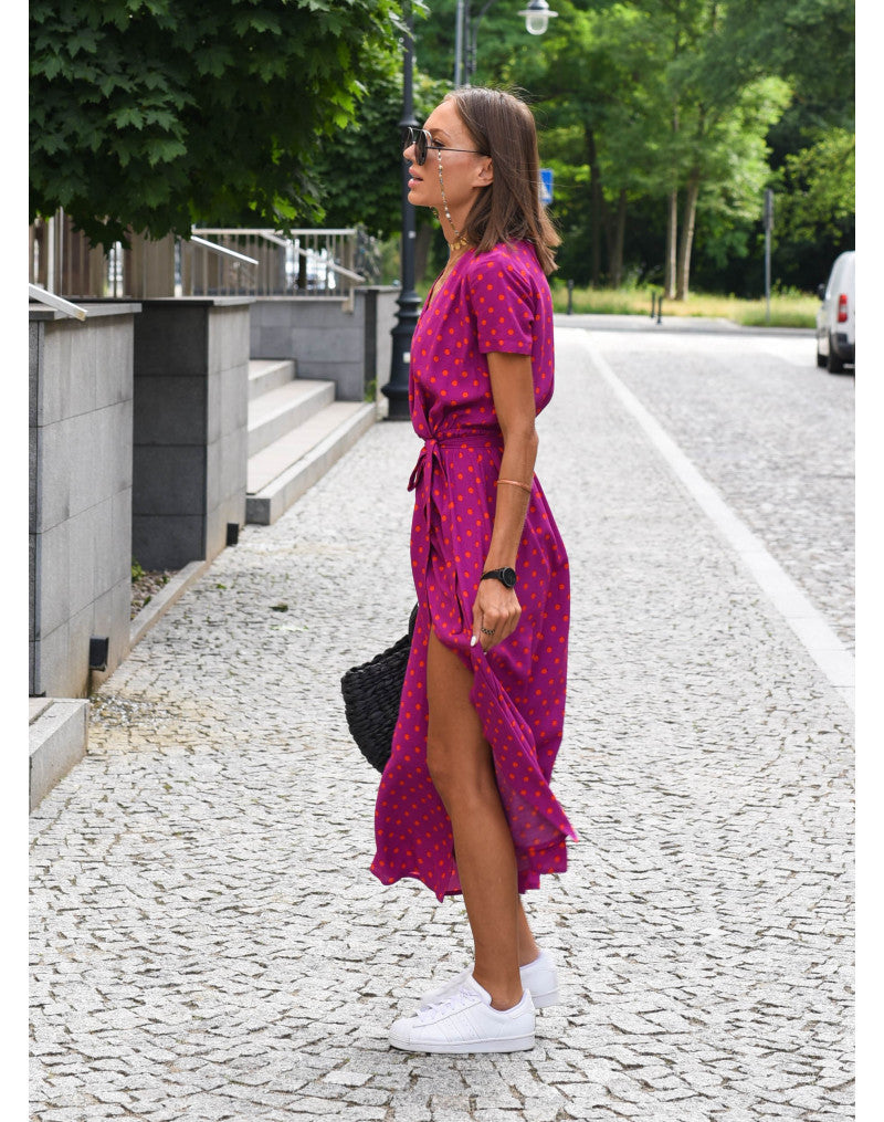 Sylvia | Elegante zomerjurk met V-hals