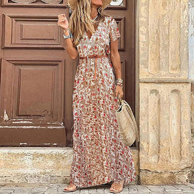 Merel Boho Jurk | Elegante Boho Chic Damesjurk