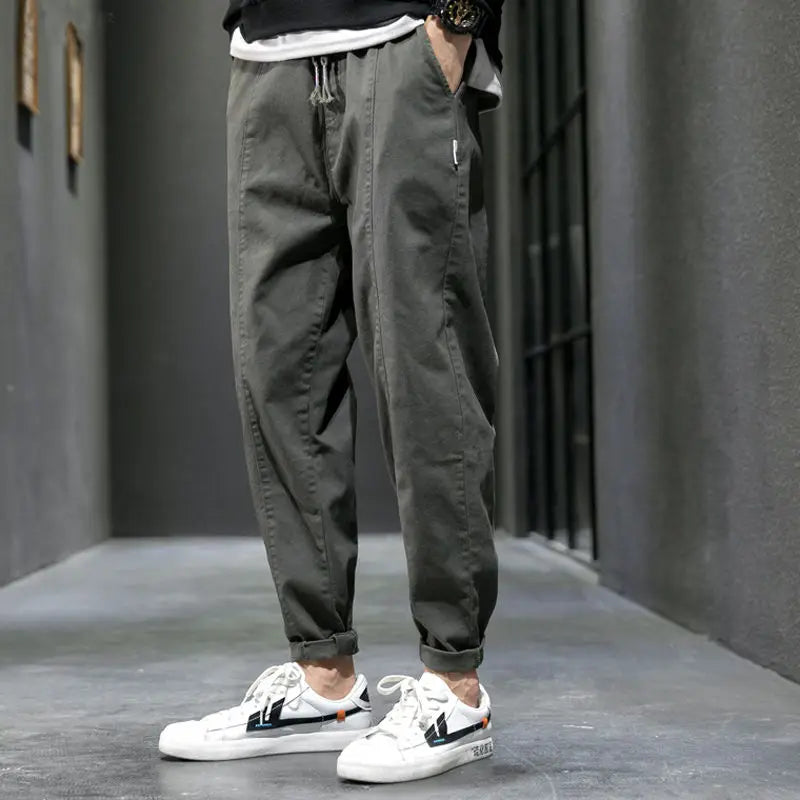 Dimitri - Easywear Joggers met Tapered Fit