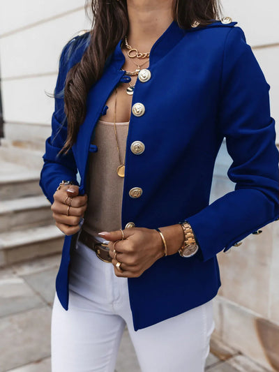 Polina - elegante knoopjesblazer