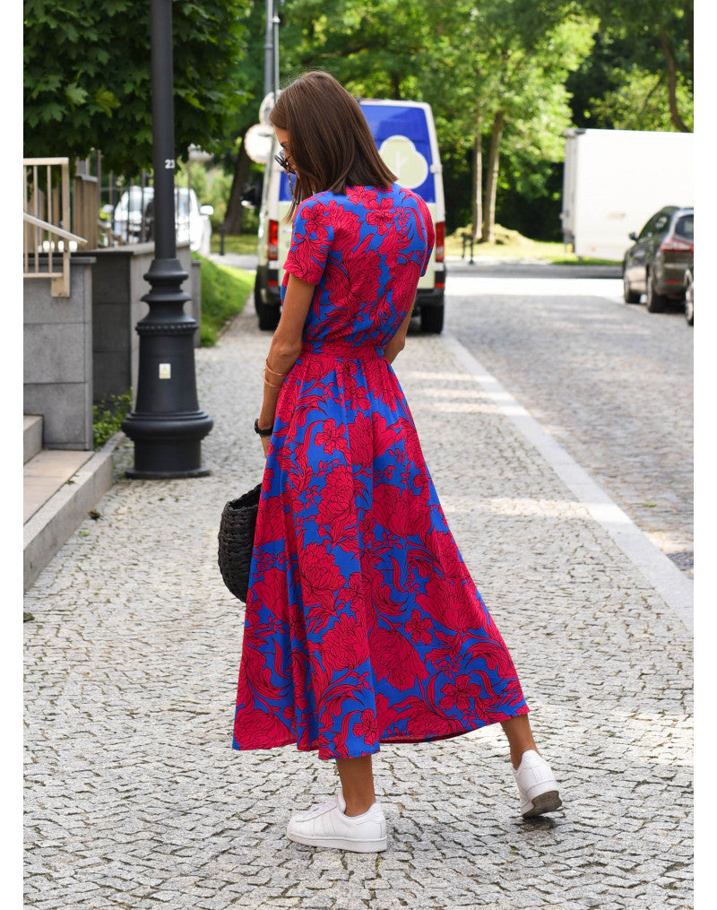 Sylvia | Elegante zomerjurk met V-hals