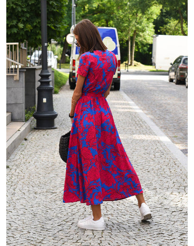 Sylvia | Elegante zomerjurk met V-hals