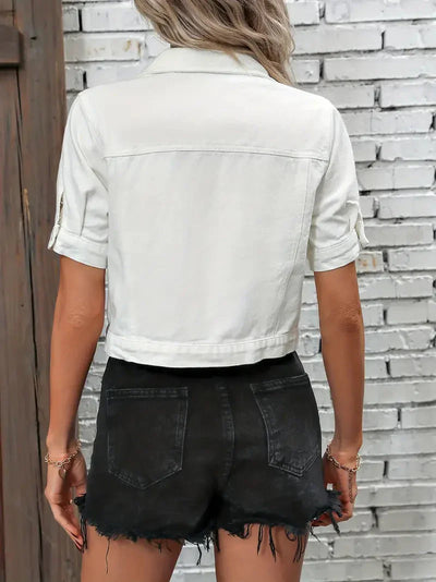Denim jack voor dames