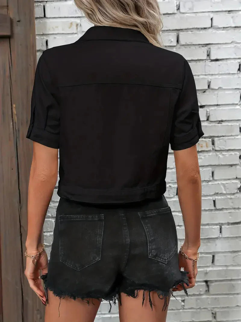 Denim jack voor dames