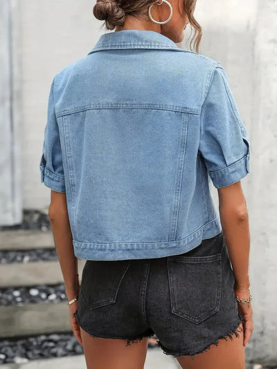 Denim jack voor dames