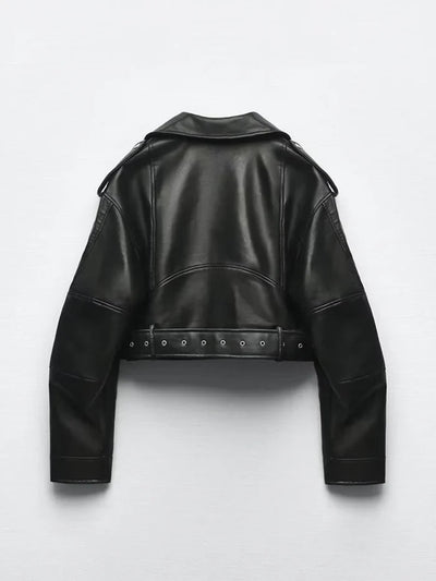 Natasha - stijlvolle vintage cropped jas