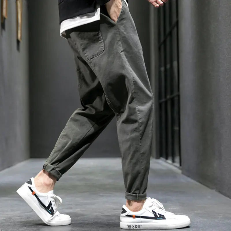 Dimitri - Easywear Joggers met Tapered Fit