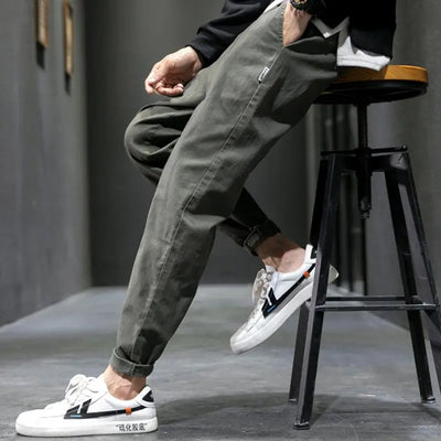 Dimitri - Easywear Joggers met Tapered Fit