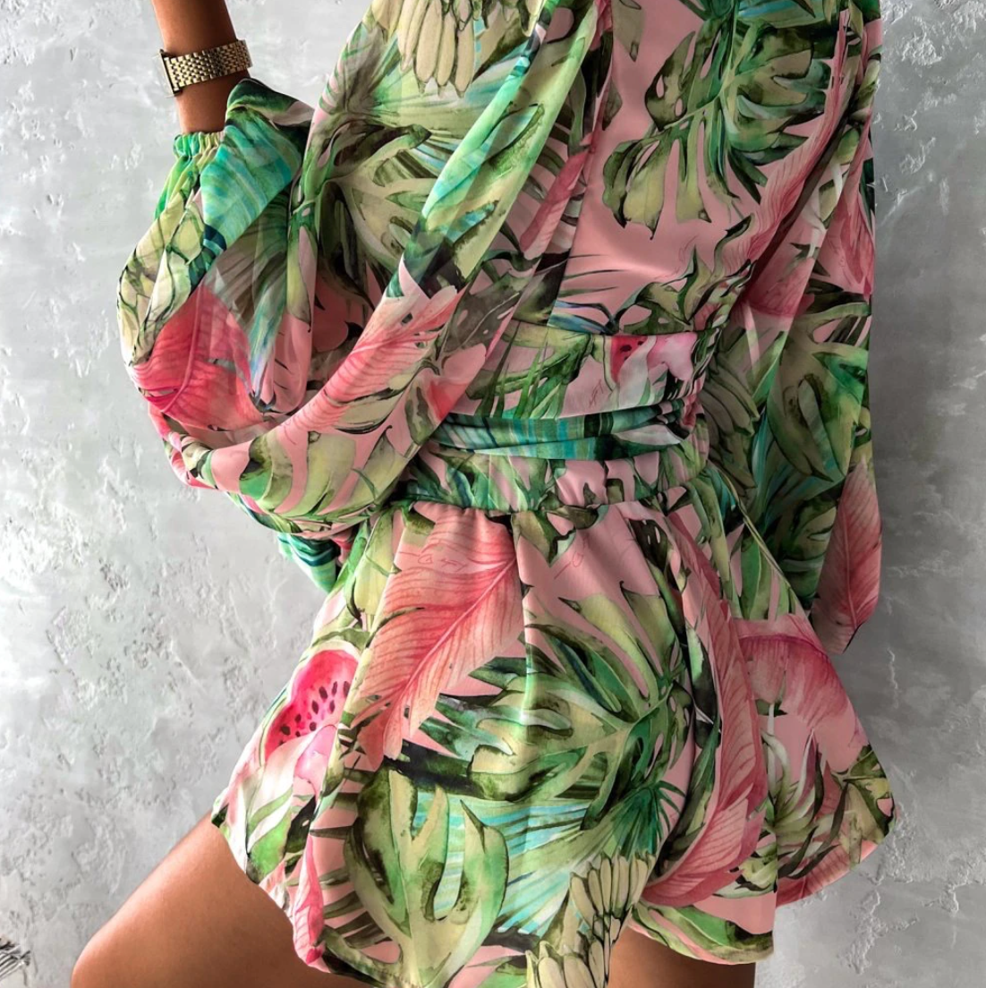 Jusa - Zomerse Bloemenjurk voor een Verleidelijke Boheemse Look
