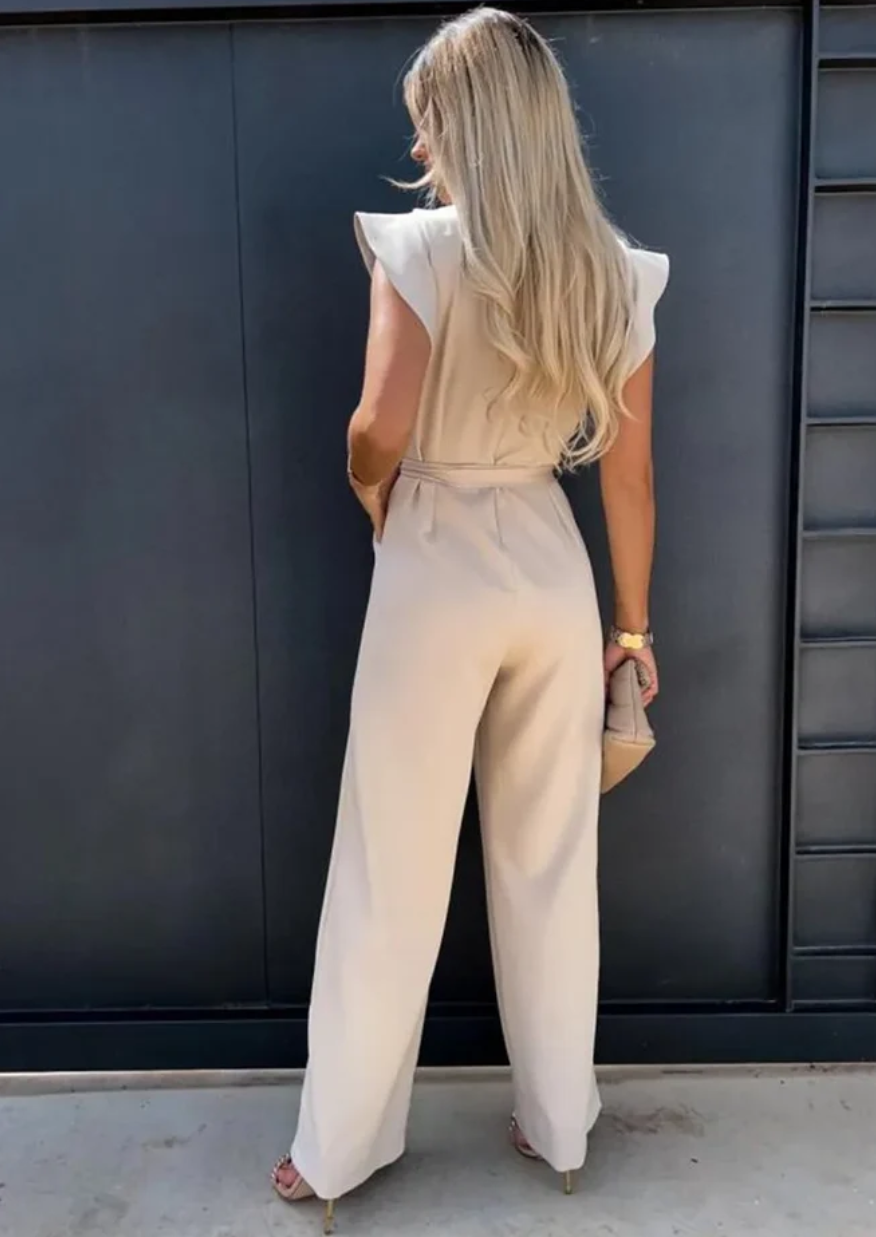 Isa - Chique jumpsuit met fladdermouwen voor dames