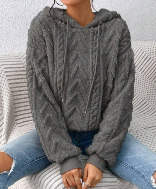 Arleth - Elegante gebreide Hoodie Sweater voor dames