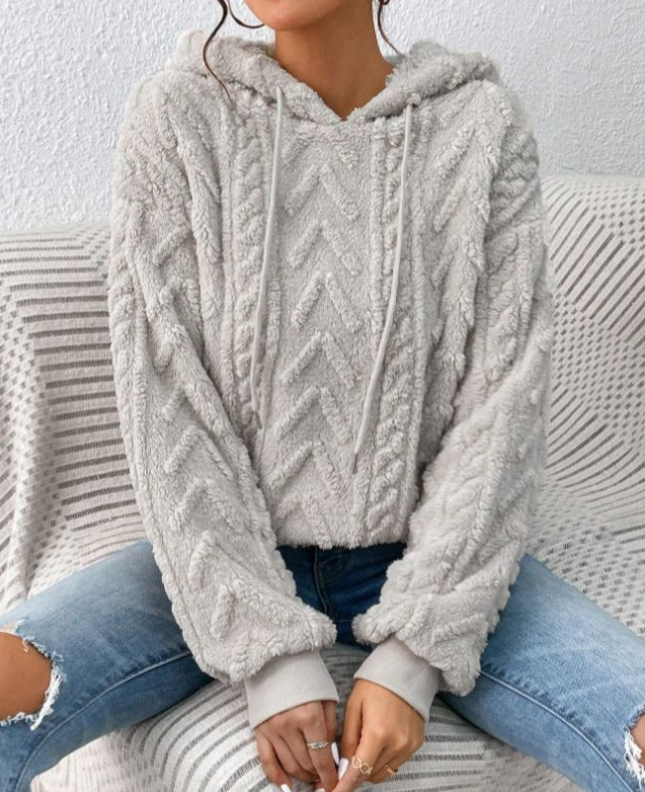 Arleth - Elegante gebreide Hoodie Sweater voor dames