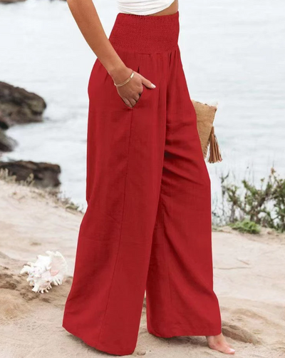 Olivia - Casual Wijde Broek voor dames