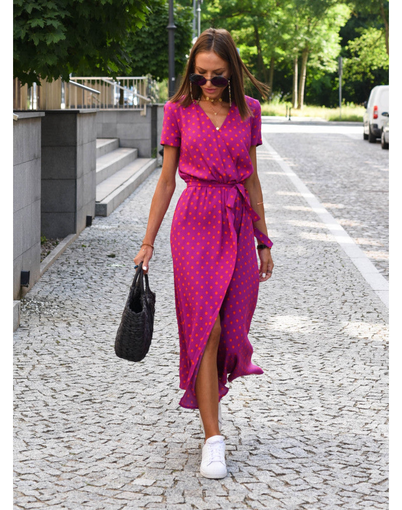 Sylvia | Elegante zomerjurk met V-hals
