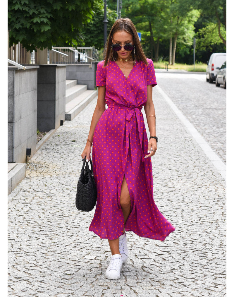 Sylvia | Elegante zomerjurk met V-hals