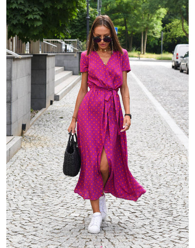 Sylvia | Elegante zomerjurk met V-hals