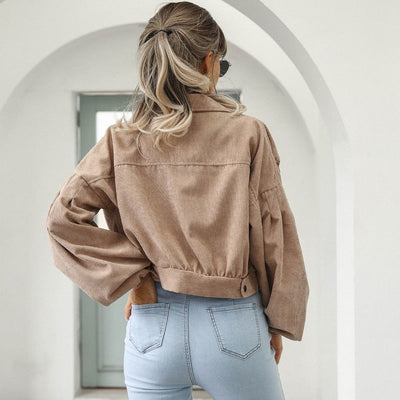 Cordelia | Stylish Corduroy Jacket voor vrouwen