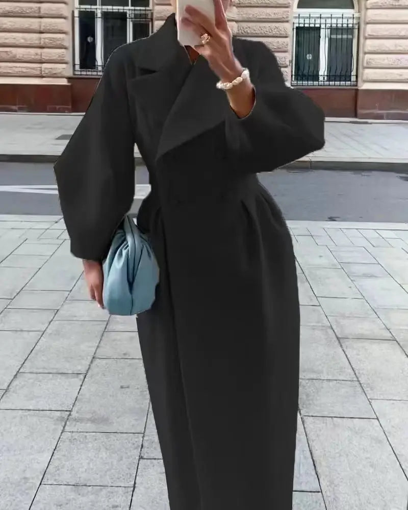 Ruthie - elegante dubbelzijdige winterjas