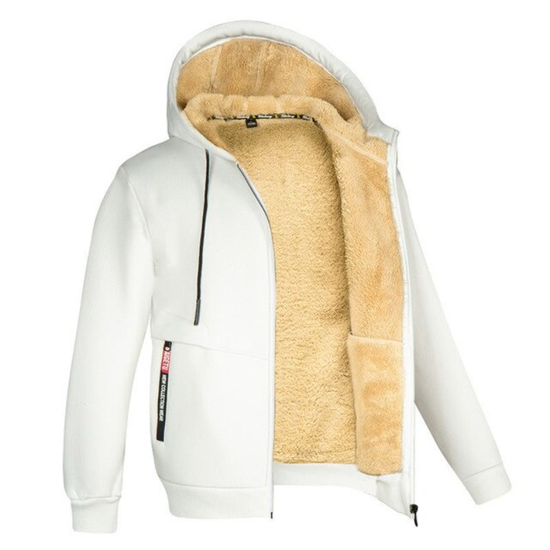 Hugo - Sherpa fleece vest voor heren