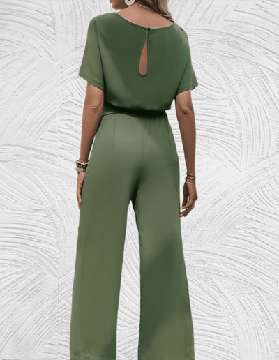 Trace | Mooi aansluitende jumpsuit met wijde mouwen