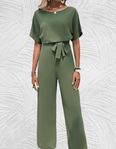Trace | Mooi aansluitende jumpsuit met wijde mouwen