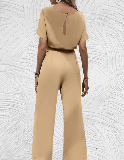 Trace | Mooi aansluitende jumpsuit met wijde mouwen