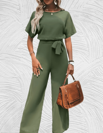 Trace | Mooi aansluitende jumpsuit met wijde mouwen
