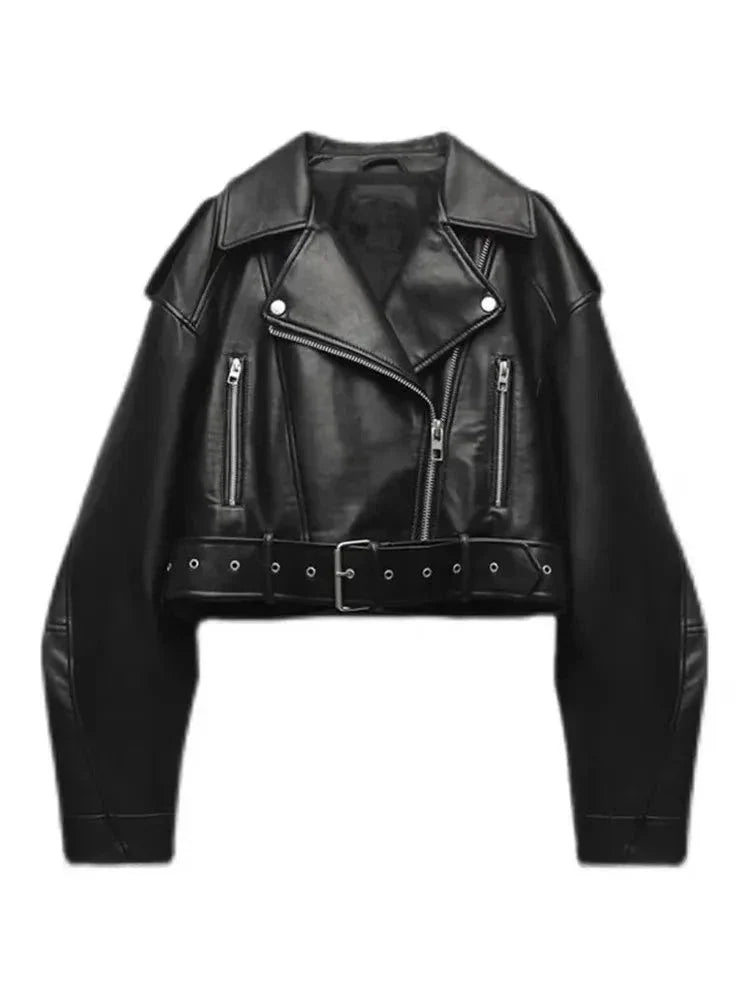 Natasha - stijlvolle vintage cropped jas
