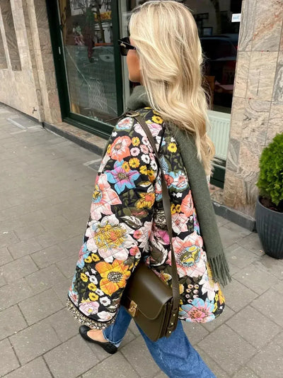 Aaliyah - Vintage Warme Bloemenjas