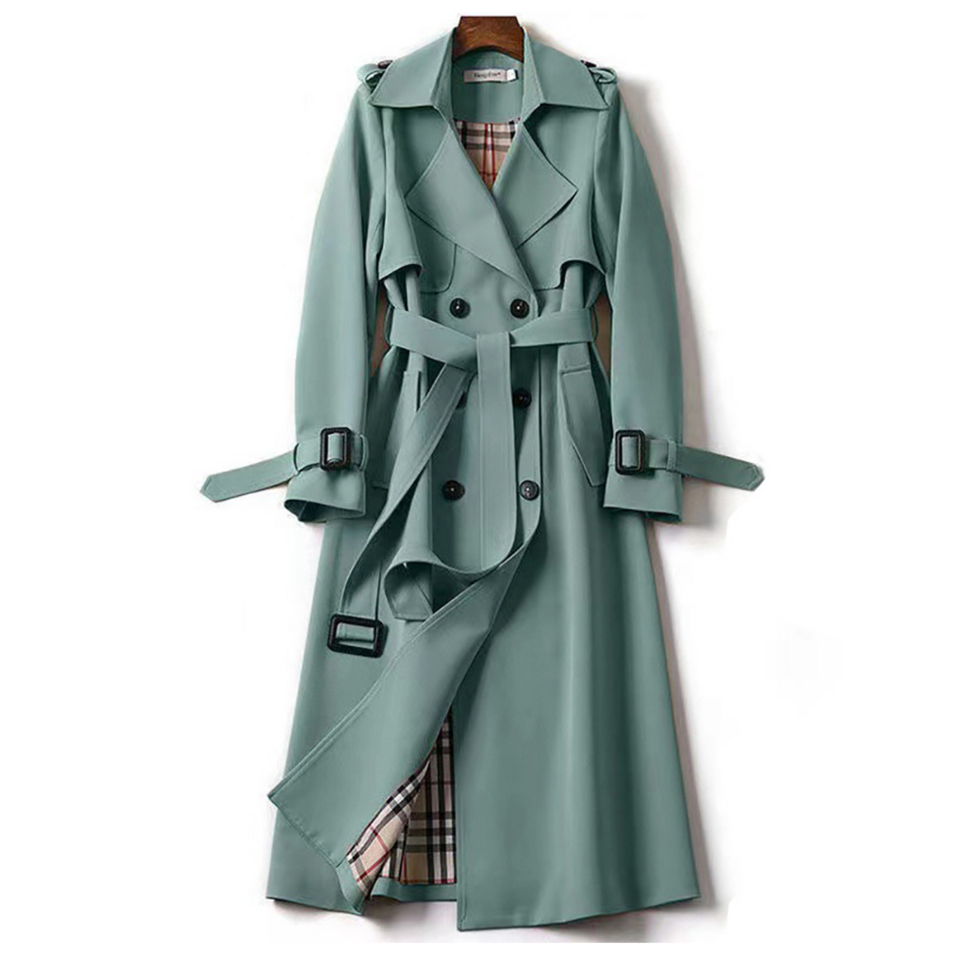 Dames Trenchcoat met Klassiek Ontwerp