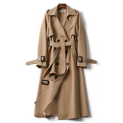Dames Trenchcoat met Klassiek Ontwerp