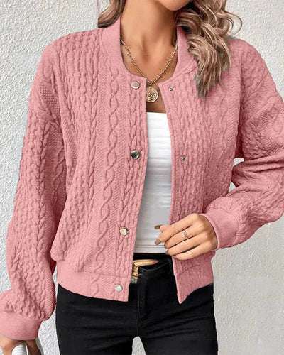 Khloe - Knus vest met kabelpatroon voor dames