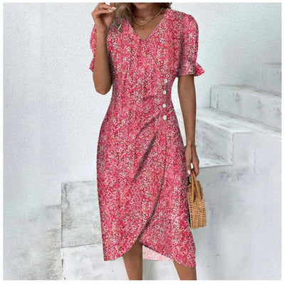 Hailey - Summer Breeze Bloemen Wikkeljurk