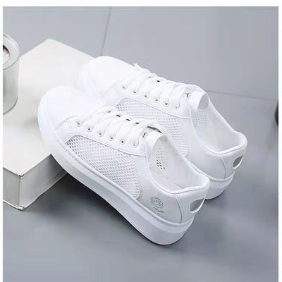 Stefani - Lente Witte Sneakers