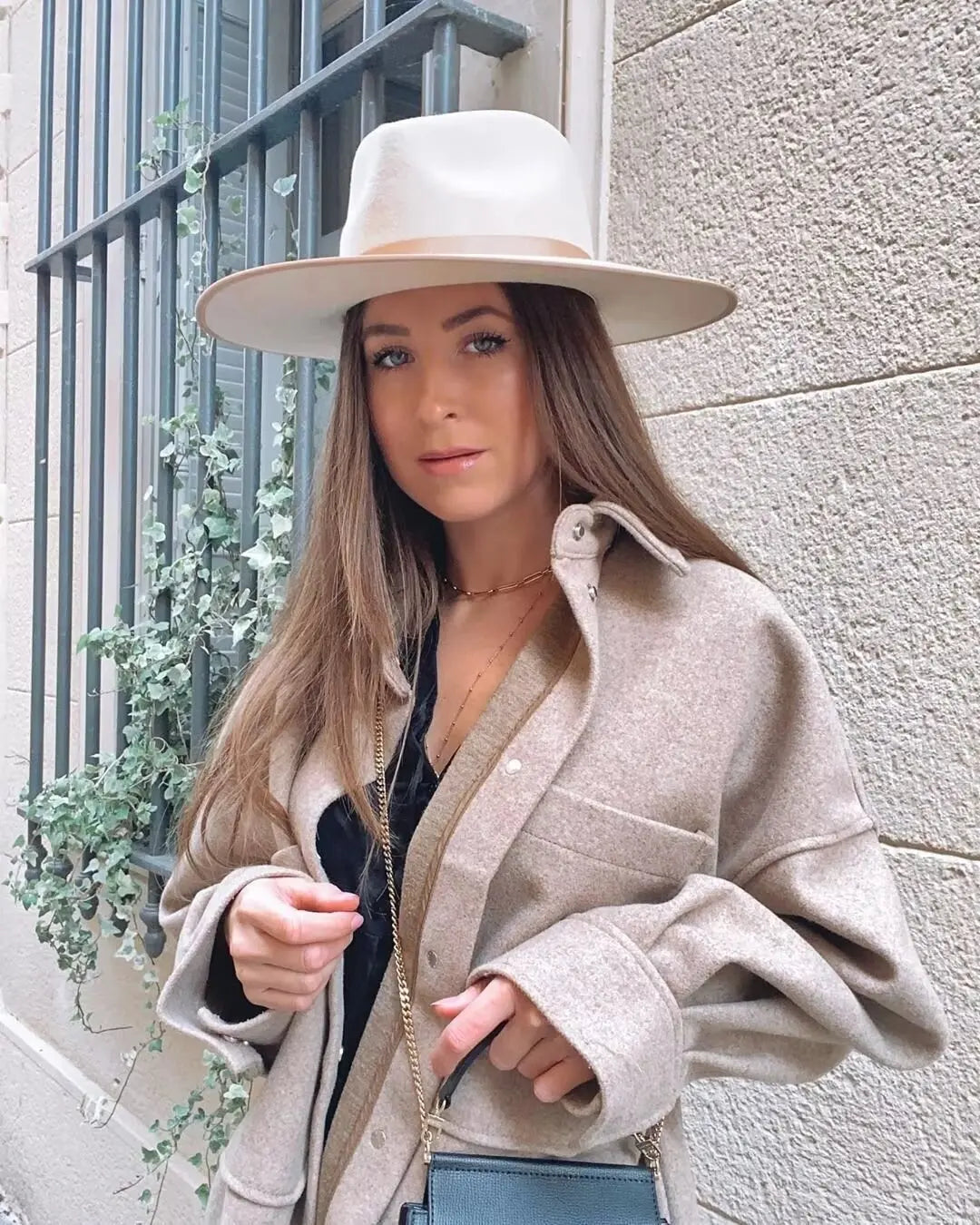 Julianna - Zachte Vintage Jas met Grote Zakken