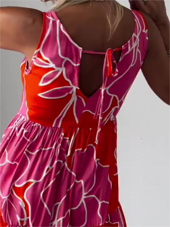 Eveline - Stijlvolle Bloemenprint Jurk