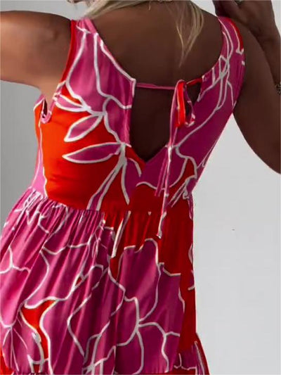Eveline - Stijlvolle Bloemenprint Jurk