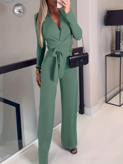 Serenity | Jumpsuit met brede riemen