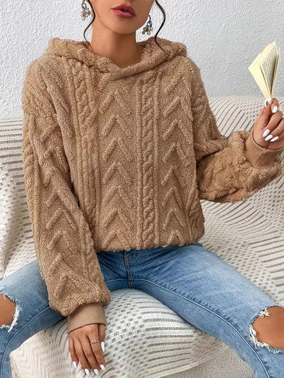 Arleth - Elegante gebreide Hoodie Sweater voor dames
