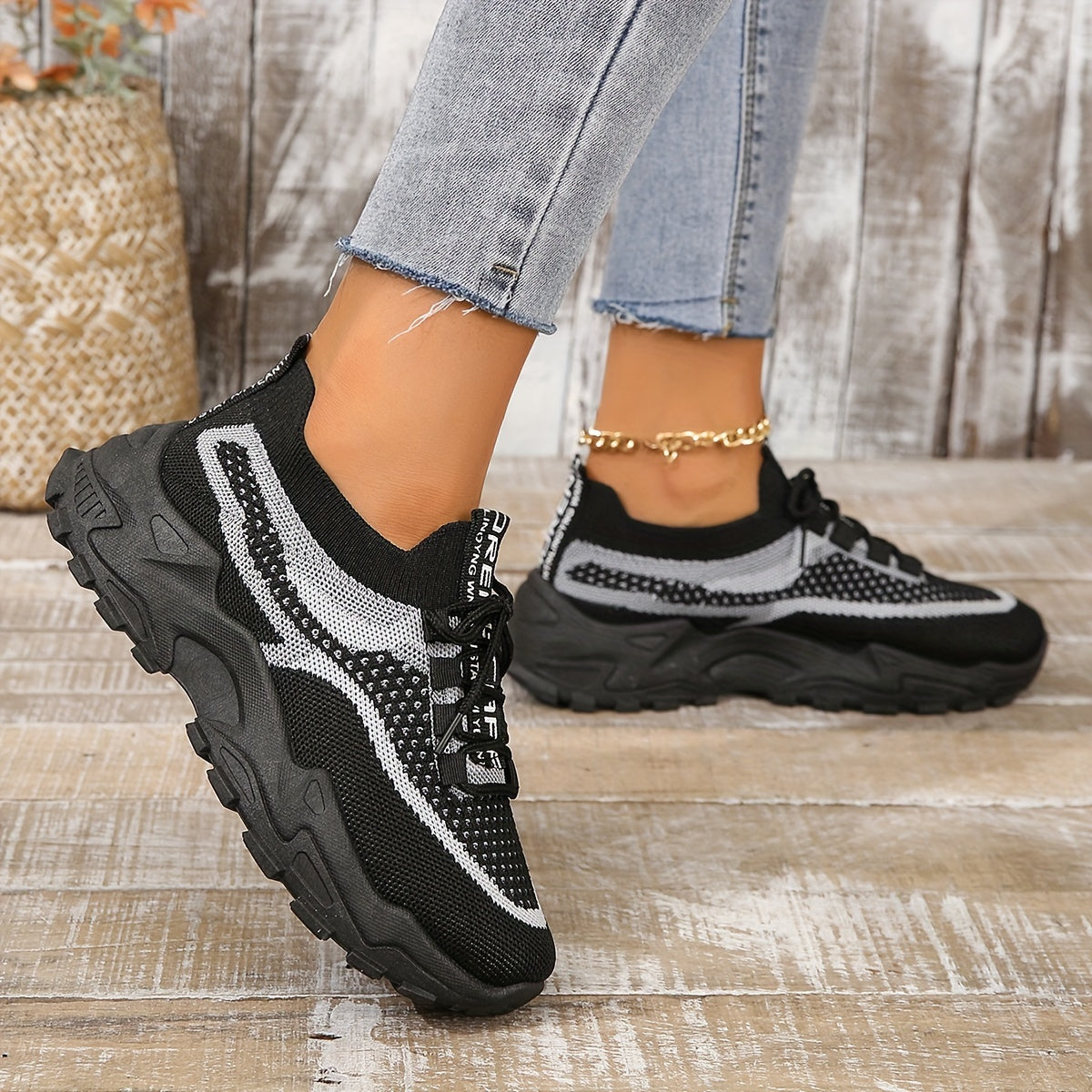 Amanda - Ademende Stijlvol Sneakers