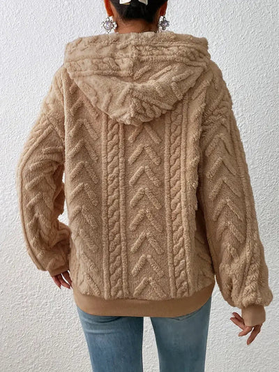 Arleth - Elegante gebreide Hoodie Sweater voor dames